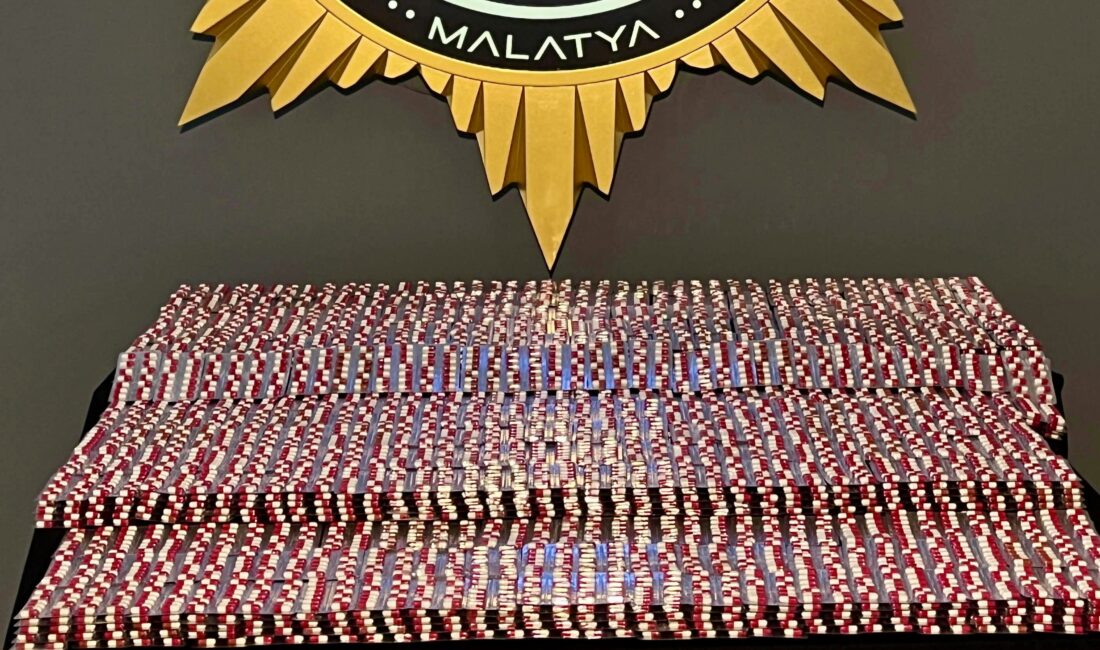 Malatya’da polis ekiplerince düzenlenen operasyonda, batı illerinden kente getirildiği belirlenen
