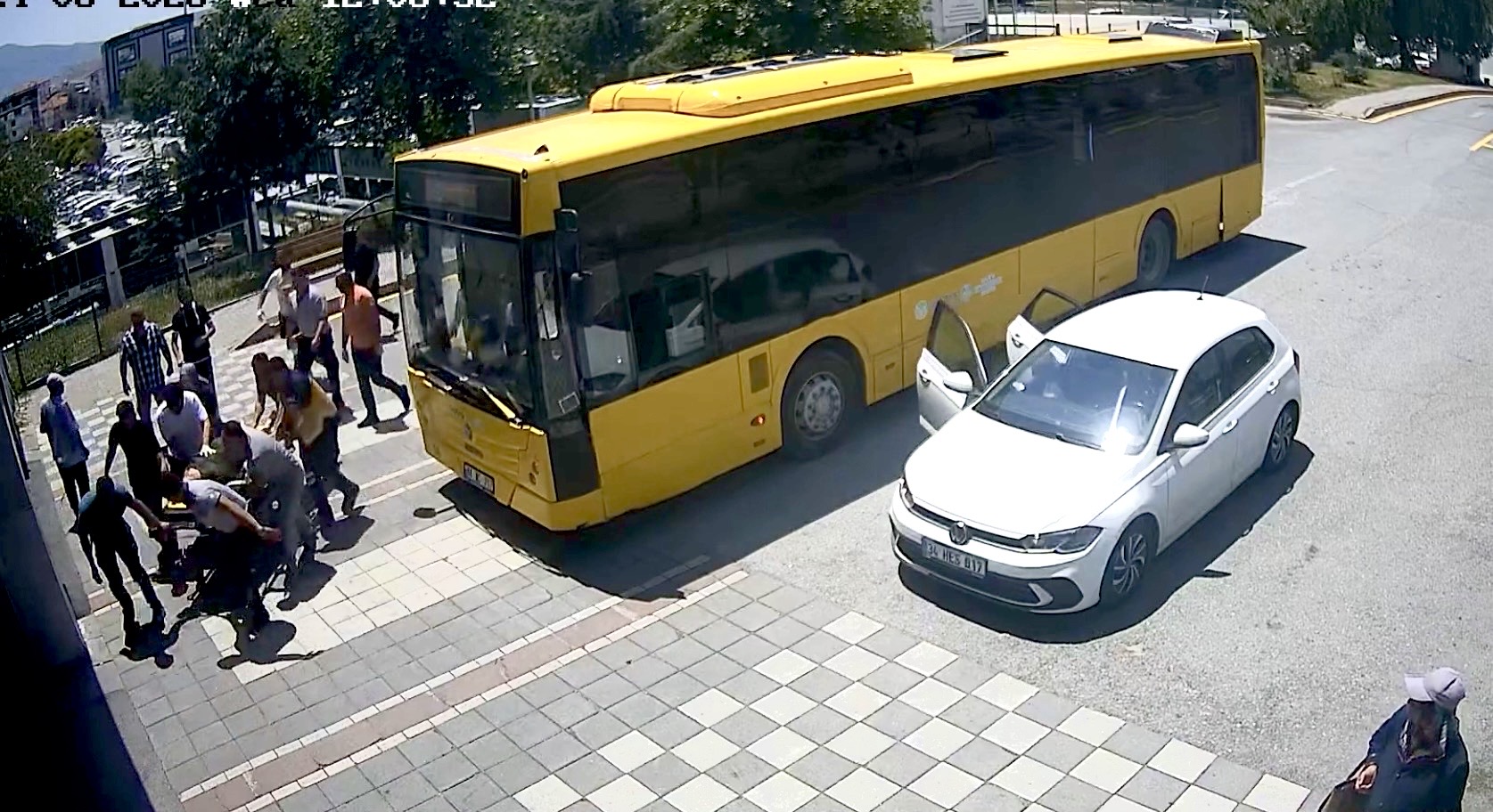 Malatya’da şehir içi yolcu taşıyan MOTAŞ otobüsünde fenalaşan 60 yaşındaki