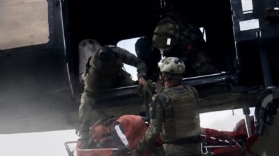 Malatya’nın Yeşilyurt ilçesine bağlı Kozluk Mahallesi kırsalında mantar toplamak için