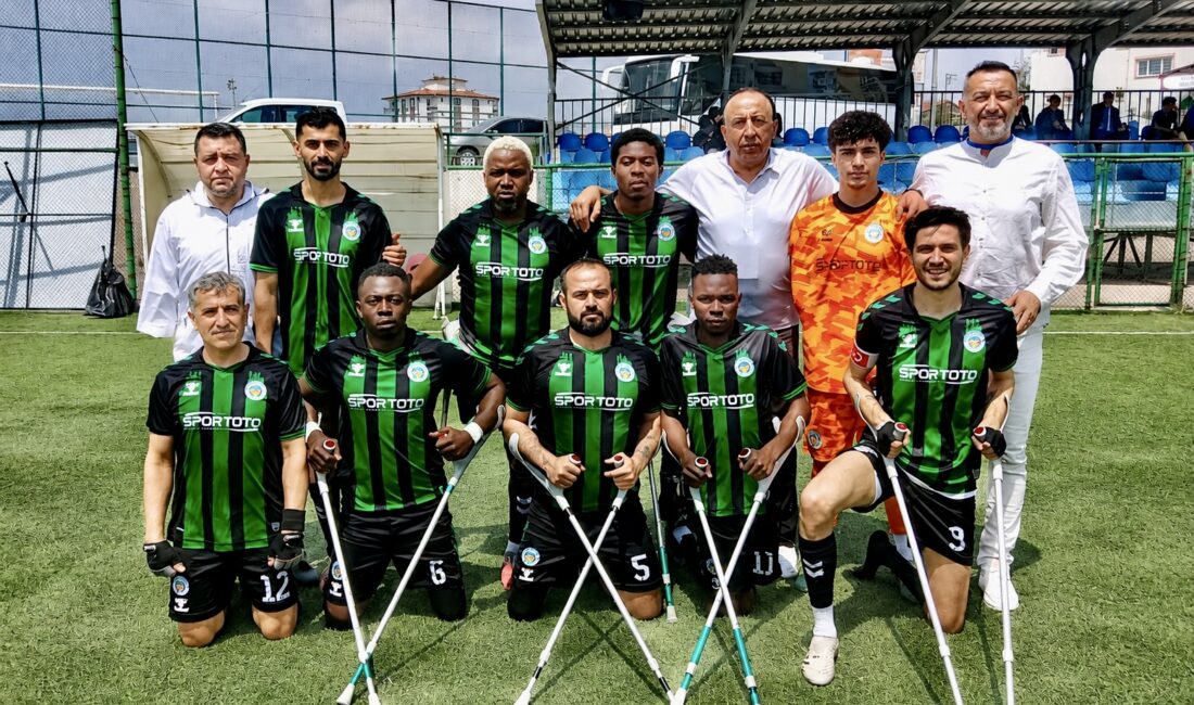 Ampute Futbol Süper Ligi’nin 25. haftasında sahasında Şanlıurfa Depsaş Enerji