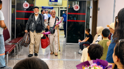 Malatya’dan hac ibadetini yerine getirmek üzere kutsal topraklara giden yaklaşık