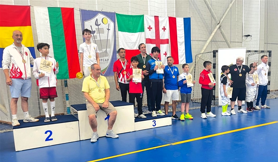 Bulgaristan’da düzenlenen Burgas Cup 2026 EFC Circuit Eskrim Turnuvası U12