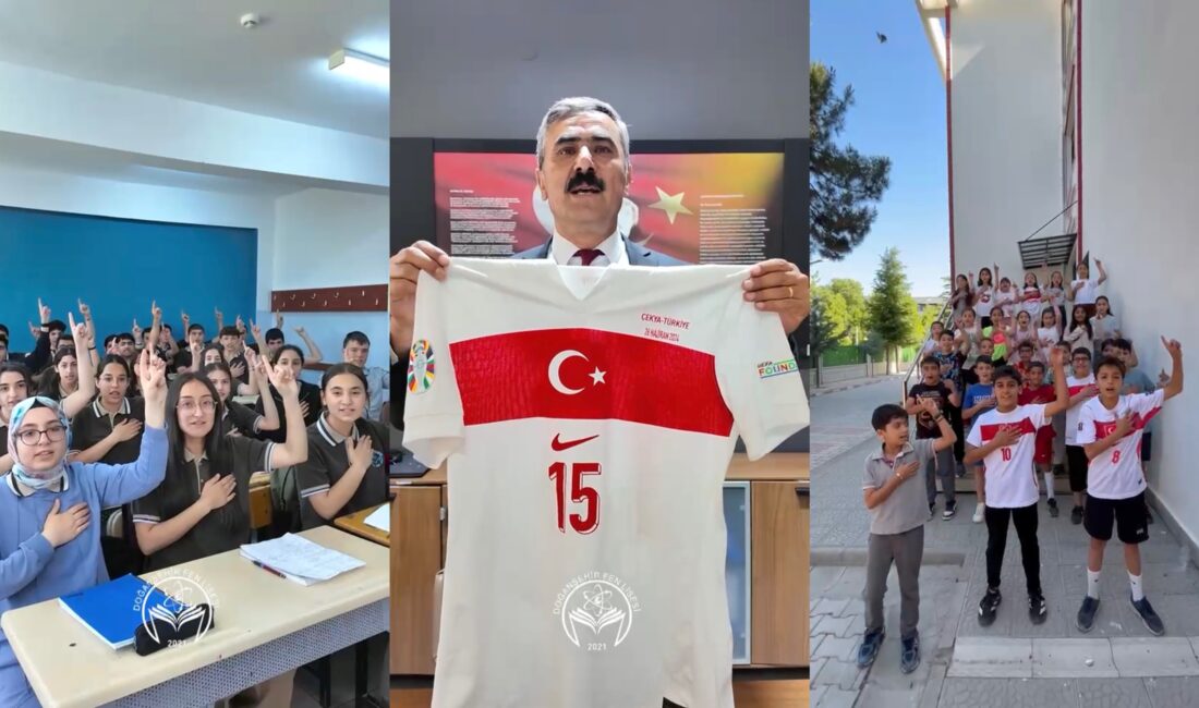 Malatya’nın Yeşilyurt ve Doğanşehir ilçelerindeki öğrenciler, 2026 FIFA Dünya Kupası’nda