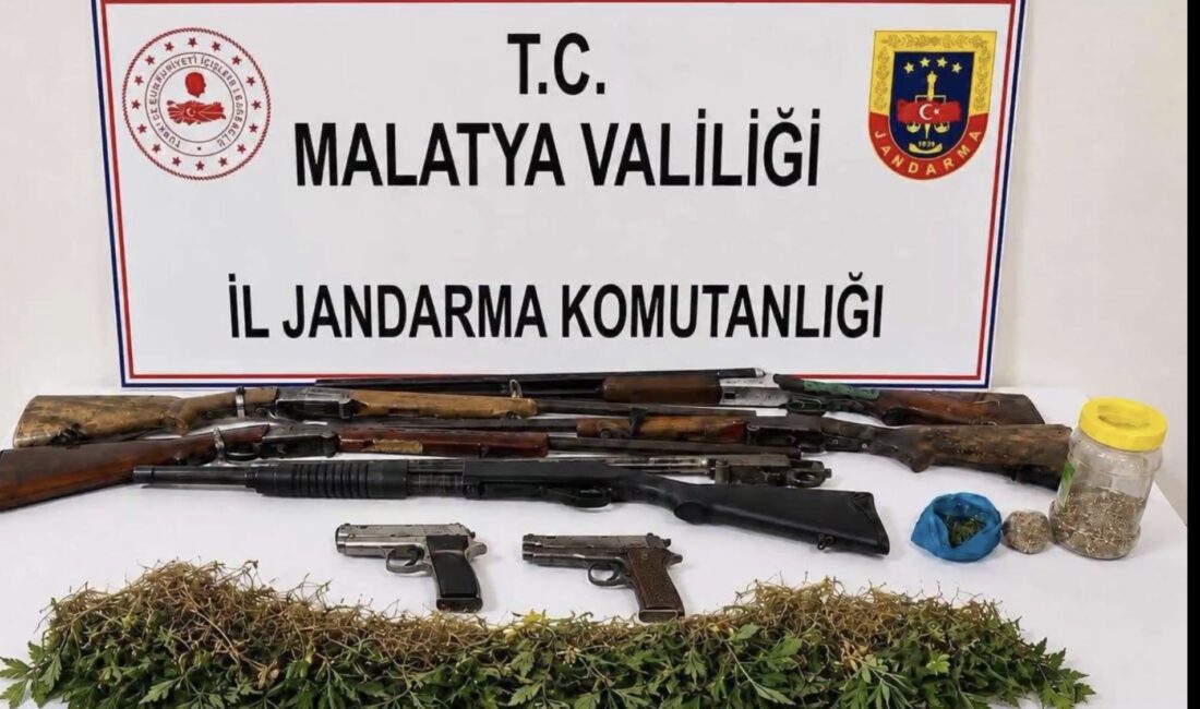 Malatya’nın da yer aldığı 24 ilde jandarma ekiplerince uyuşturucu satıcılarına