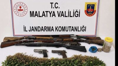 Malatya’nın da yer aldığı 24 ilde jandarma ekiplerince uyuşturucu satıcılarına