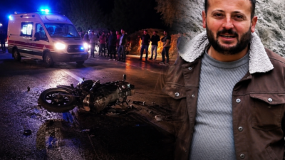 Malatya’nın Darende ilçesinde motosikletinin kontrolünü kaybetmesi sonucu meydana gelen kazada