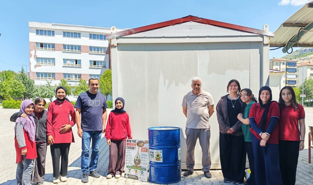 Malatya Hacı Avni Kız Anadolu İmam Hatip Lisesi’nde kurulan Atık
