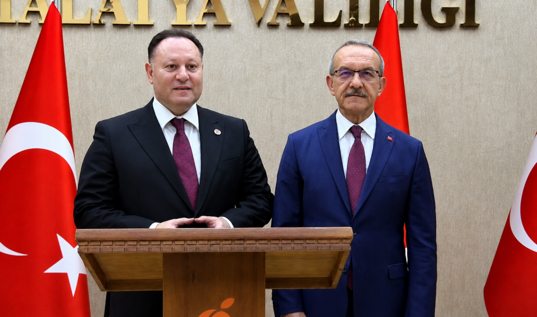 KKTC Cumhuriyet Meclisi Başkanı Dr. Ziya Öztürkler, Malatya Valisi Seddar