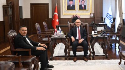 MTSO Başkanı Oğuzhan Ata Sadıkoğlu, Malatya Valisi Seddar Yavuz’u ziyaret