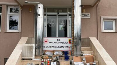 Malatya’nın Yeşilyurt ilçesinde bir şantiye alanında meydana gelen hırsızlık olayları