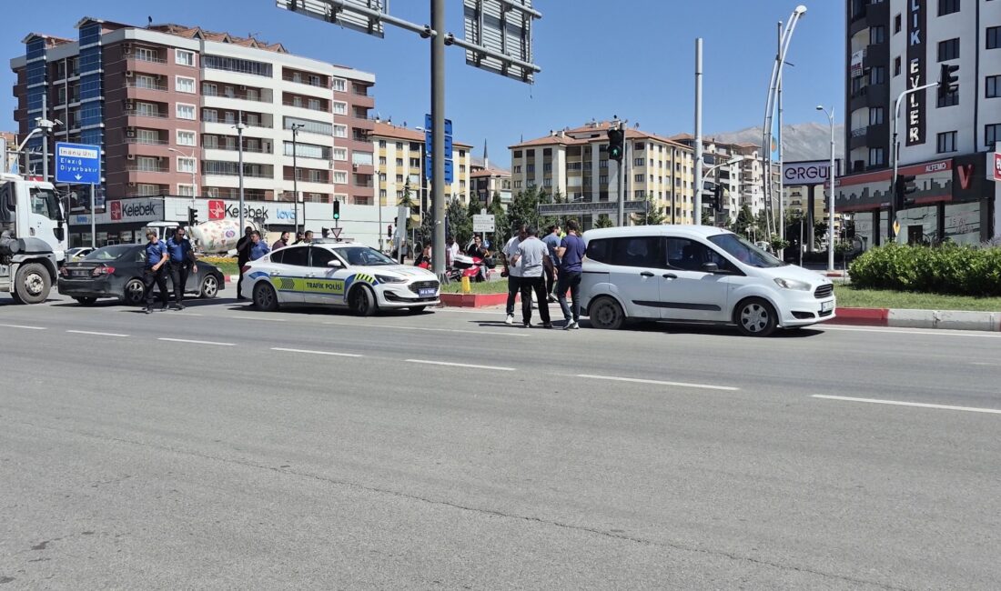 Malatya’da sivil ekip aracı ile motosikletin karıştığı trafik kazasında bir