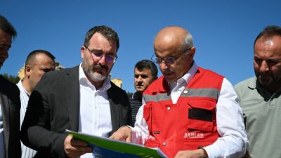 Malatya Büyükşehir Belediye Başkanı Sami Er, TOKİ Karagöz Spor Kompleksinin
