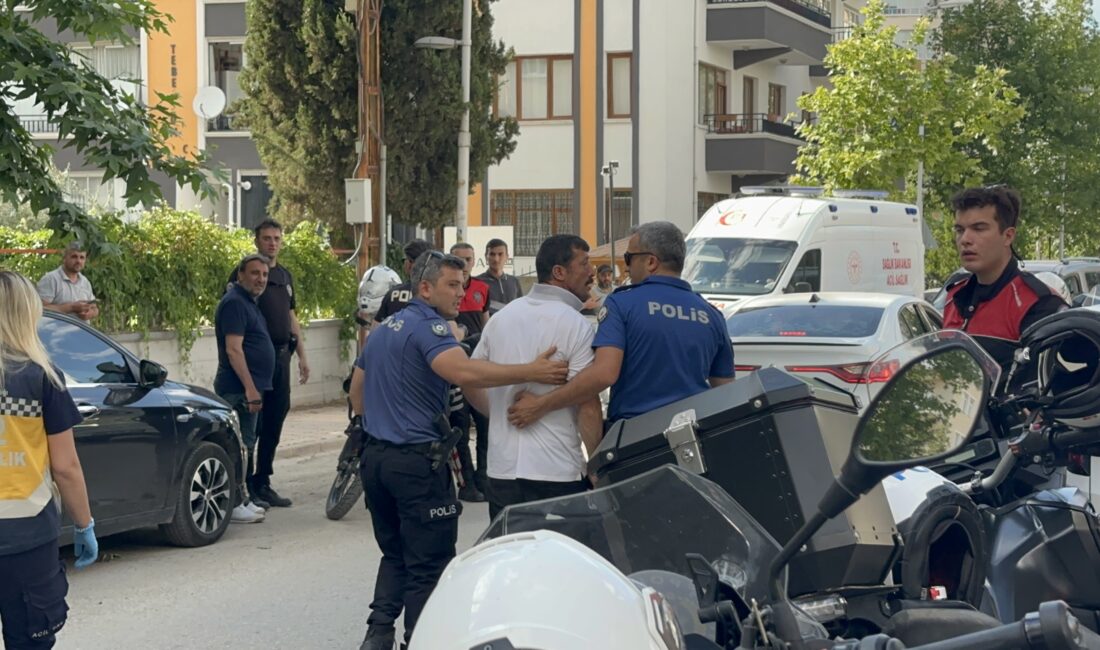 Malatya’nın Yeşilyurt ilçesinde bir dönüşüm inşaatında işçi ile müteahhit arasında