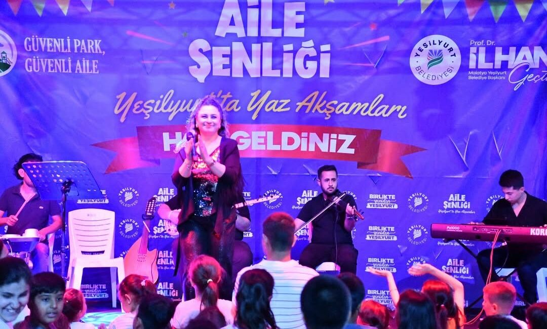 Yeşilyurt Belediyesi tarafından düzenlenen Yaz Akşamları Etkinlikleri, Beylerderesi Şehir Parkı’nda
