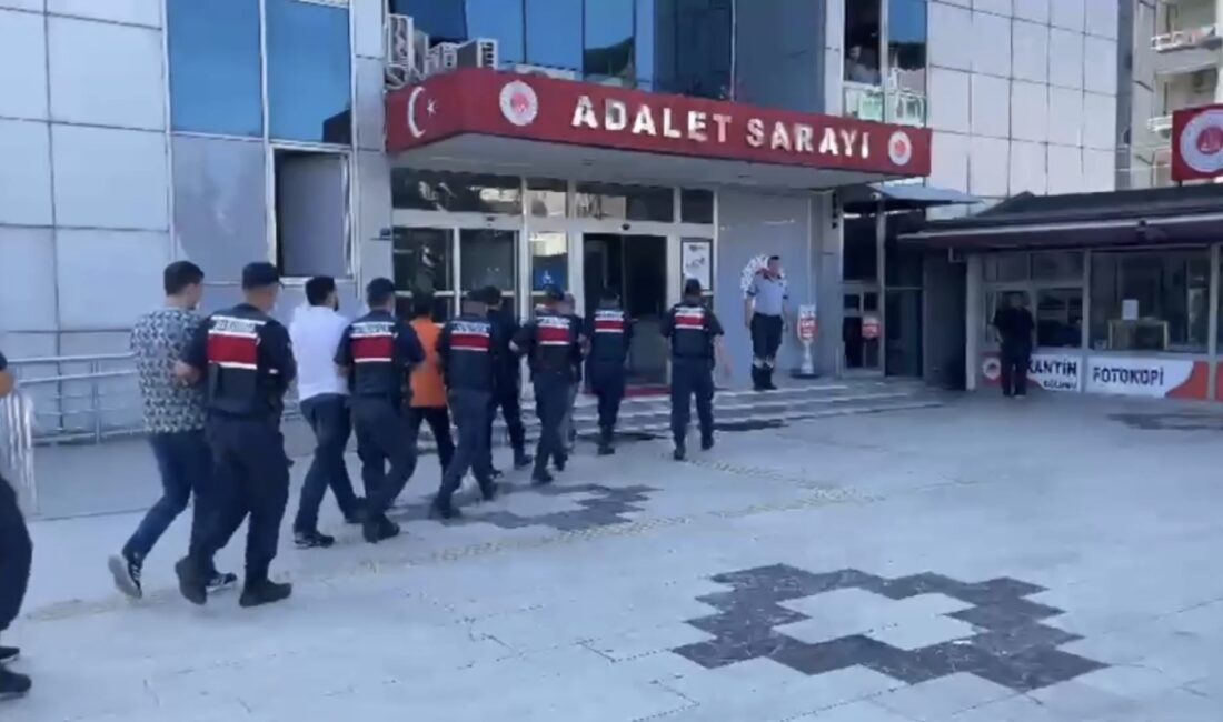 Jandarma’nın 16 ilde organize suç örgütlerine yönelik düzenlediği 22 ayrı