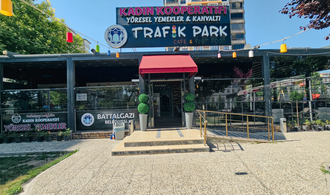 Battalgazi Belediyesi Kadın Kooperatifi, Tandoğan Mahallesi’ndeki Trafik Park Sosyal Tesisleri’nde