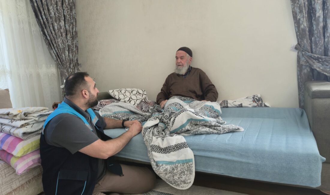 Battalgazi Belediyesi Sosyal Hizmetler Müdürlüğü ekipleri, 65 yaş üstü vatandaşlar