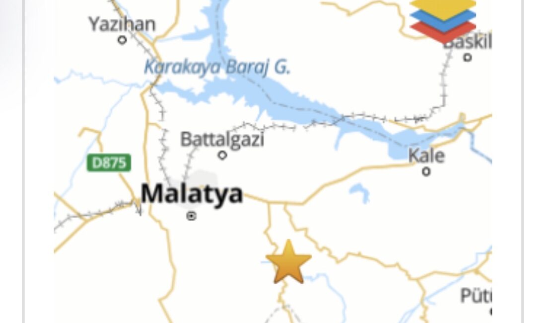 Battalgazi ilçesinde sabah saatlerinde meydana gelen 5.0 büyüklüğündeki deprem kent