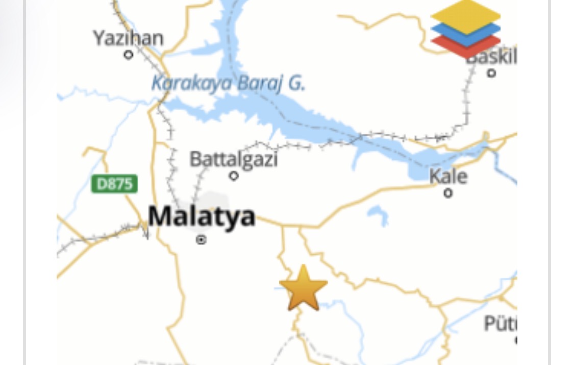 Battalgazi ilçesinde sabah saatlerinde meydana gelen 5.0 büyüklüğündeki deprem kent