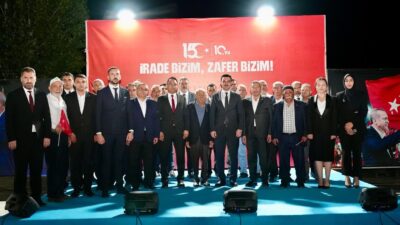 Darende’de 15 Temmuz Demokrasi ve Millî Birlik Günü dolayısıyla düzenlenen