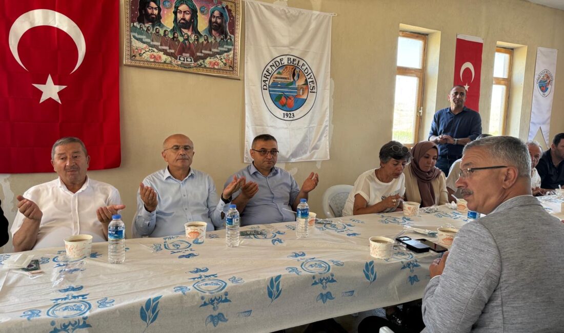 Darende’ye bağlı Ağılbaşı Mahallesi’nde, Darende Belediyesi ile mahalle halkının katkılarıyla