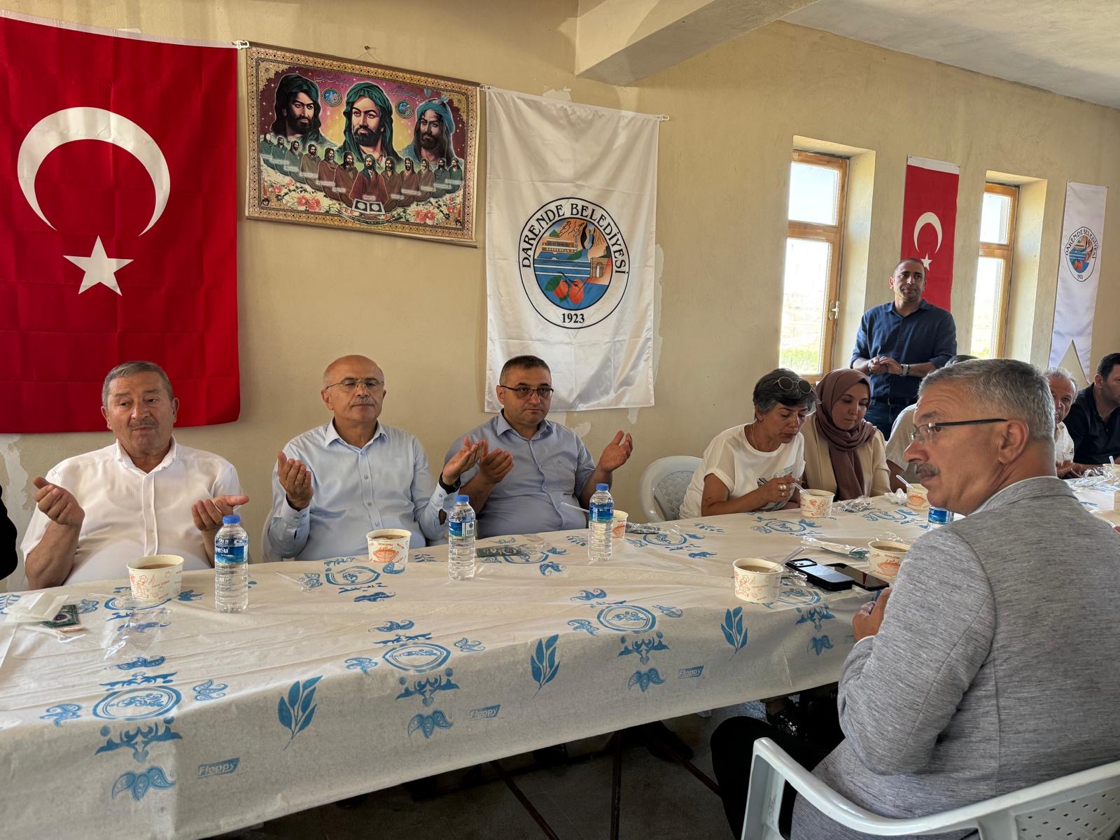 Darende’ye bağlı Ağılbaşı Mahallesi’nde, Darende Belediyesi ile mahalle halkının katkılarıyla