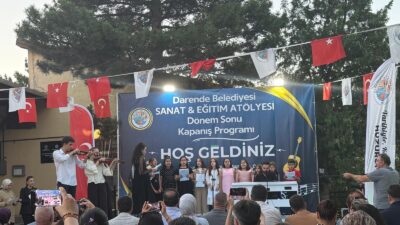 Darende Belediyesi Sanat ve Eğitim Atölyesi’nin dönem sonu programında tarihi