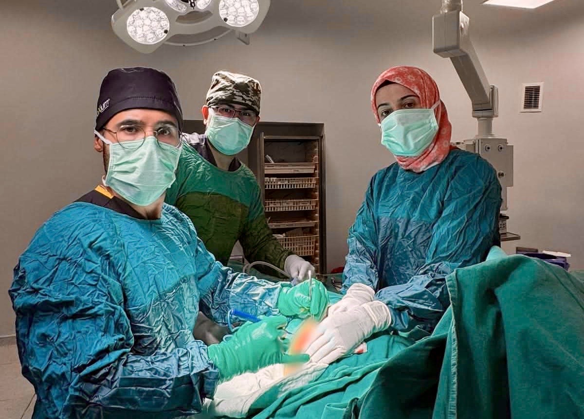 Malatya Doğanşehir Şehit Esra Köse Başaran Devlet Hastanesi’nde ilk kez