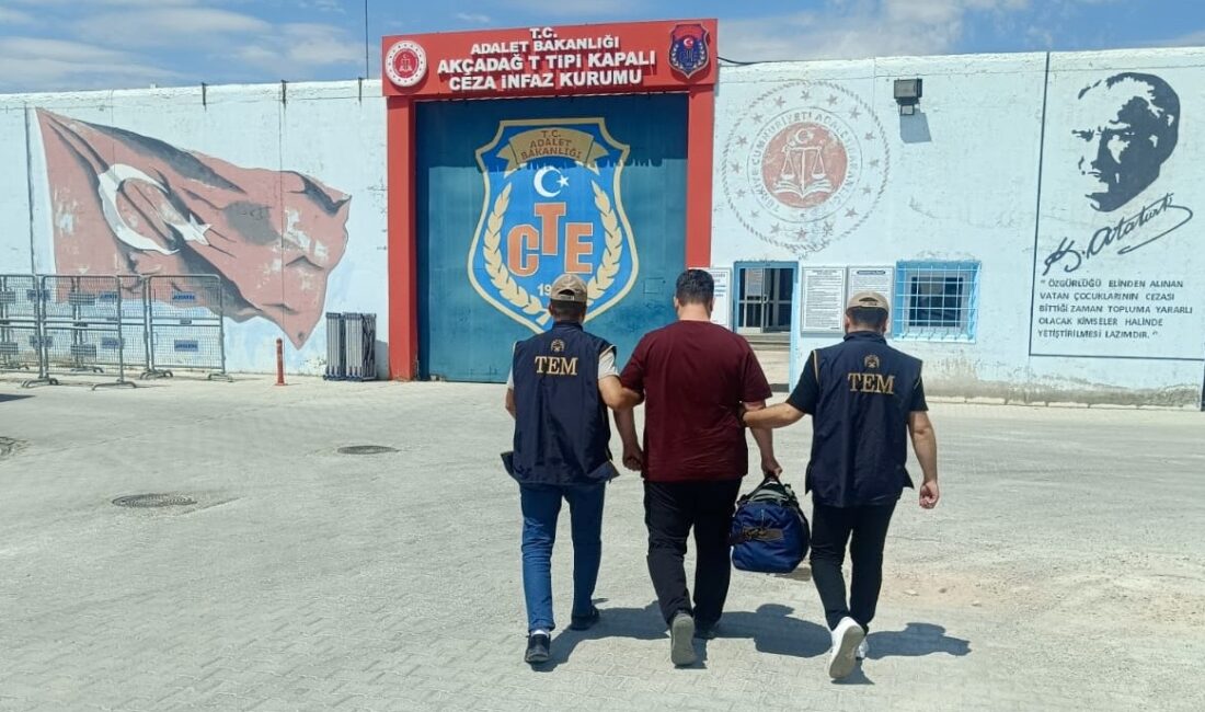 Malatya’da FETÖ/PDY terör örgütüne yönelik yürütülen çalışmalarda, haklarında kesinleşmiş hapis