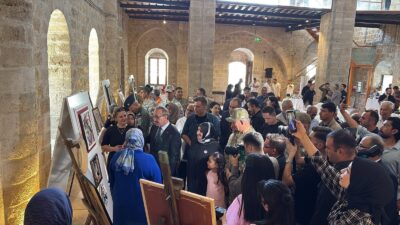 Malatya’da “Kalbimdeki Sanat-2” projesi kapsamında gazi ve şehit yakınlarının hazırladığı