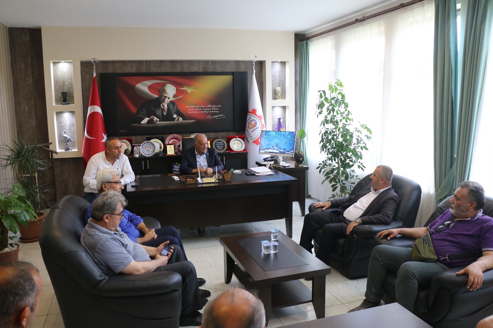 Hekimhan Belediye Başkanı Mehmet Şerif Yıldırım, Güzelyayla Mahallesi’nde yapılacak mevlüt,