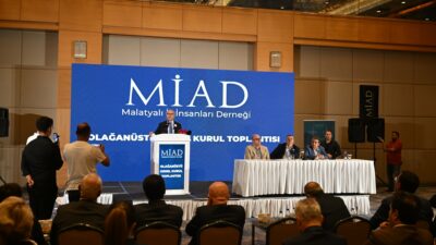 Malatya İş İnsanları Derneği (MİAD) Malatya Şubesi Olağanüstü Genel Kurulu’nda