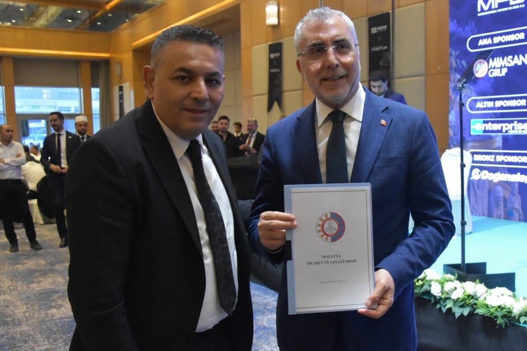 Malatya Ticaret ve Sanayi Odası (MTSO) Başkanı Oğuzhan Ata Sadıkoğlu,