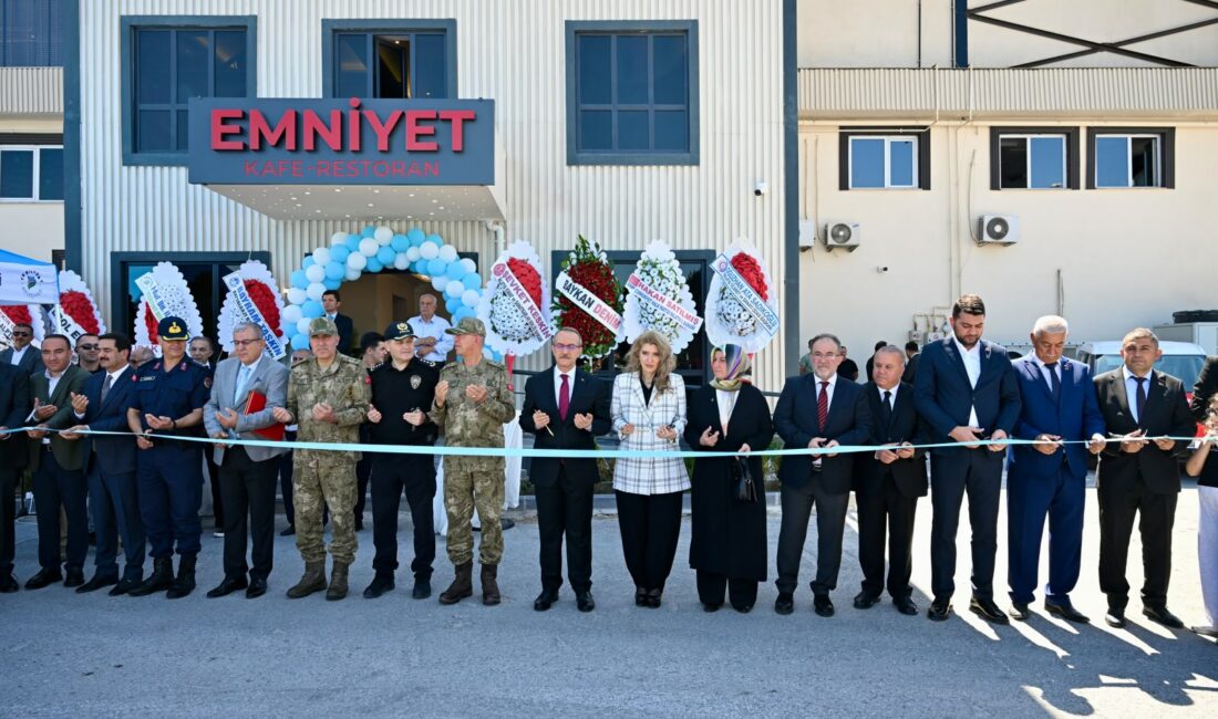 Malatya İl Emniyet Müdürlüğü bünyesinde yapımı tamamlanan Emniyet Kafe Restoran
