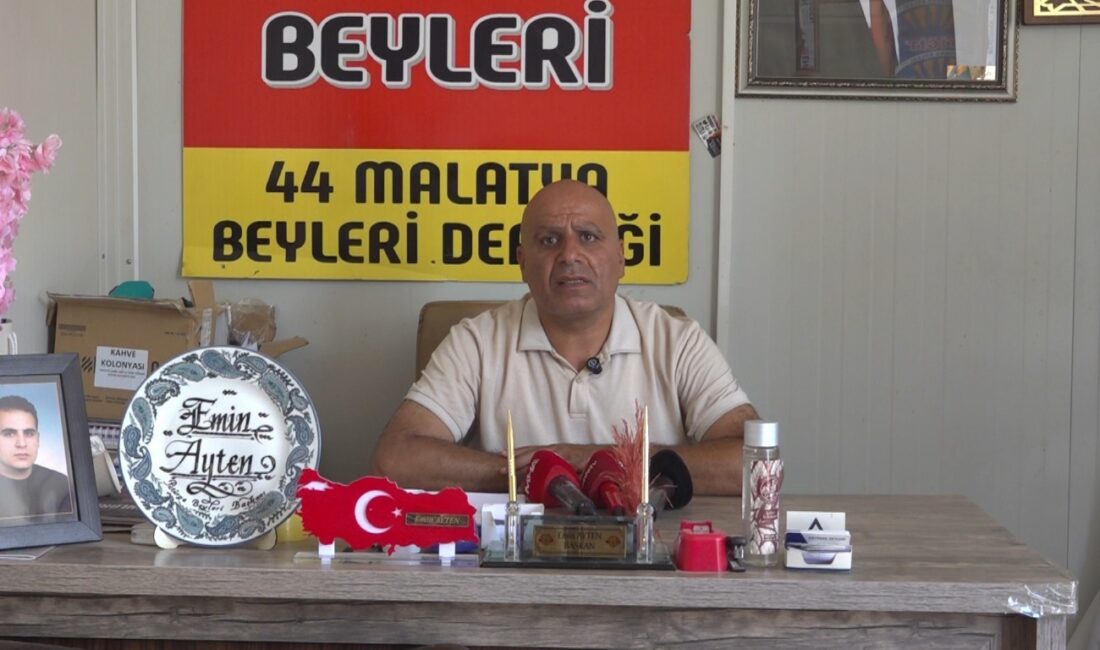 Pütürge Beyleri Sosyal Yardımlaşma Derneği Başkanı Emin Ayten, Malatya Yeşilyurtspor