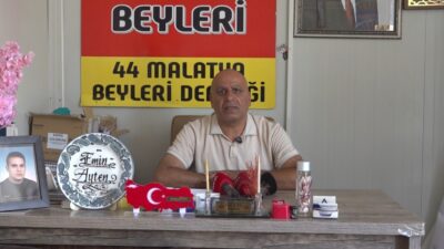 Pütürge Beyleri Sosyal Yardımlaşma Derneği Başkanı Emin Ayten, Malatya Yeşilyurtspor