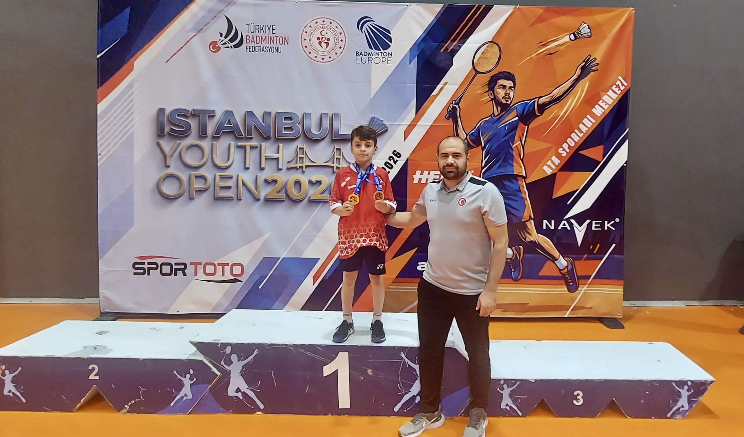 Malatyalı milli badmintoncu Kerem Eren Çelik, Istanbul Youth Open 2026