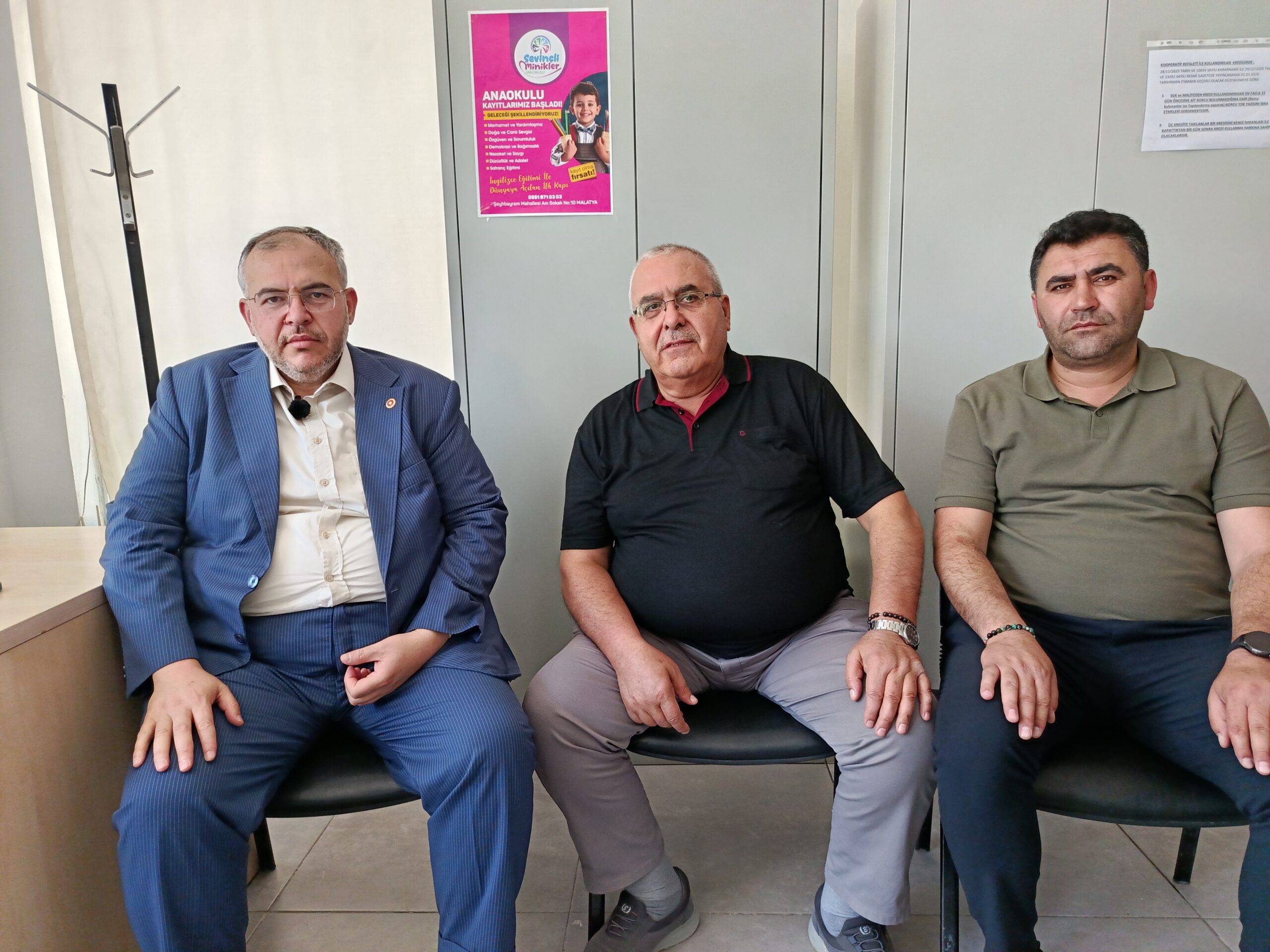 Saadet Partisi (SP) Hatay Milletvekili Necmettin Çalışkan, memleketi Darende’de gerçekleştirdiği