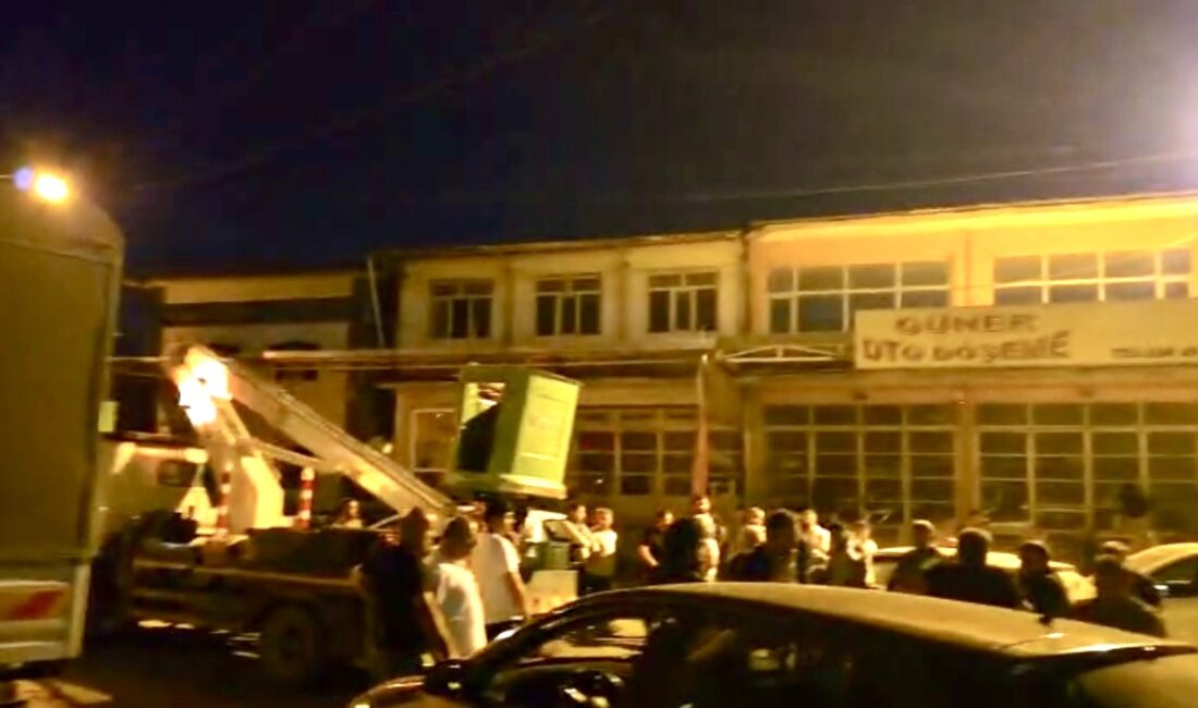 Malatya Küçük Sanayi Sitesi’nde elektriklerin kesileceği iddiası üzerine çok sayıda